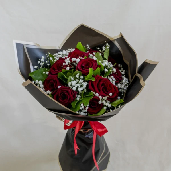 Ramo 12 Rosas rojo