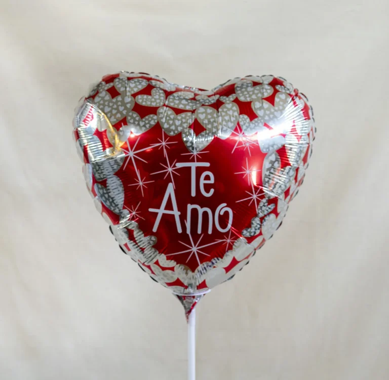 Globo corazón, grande